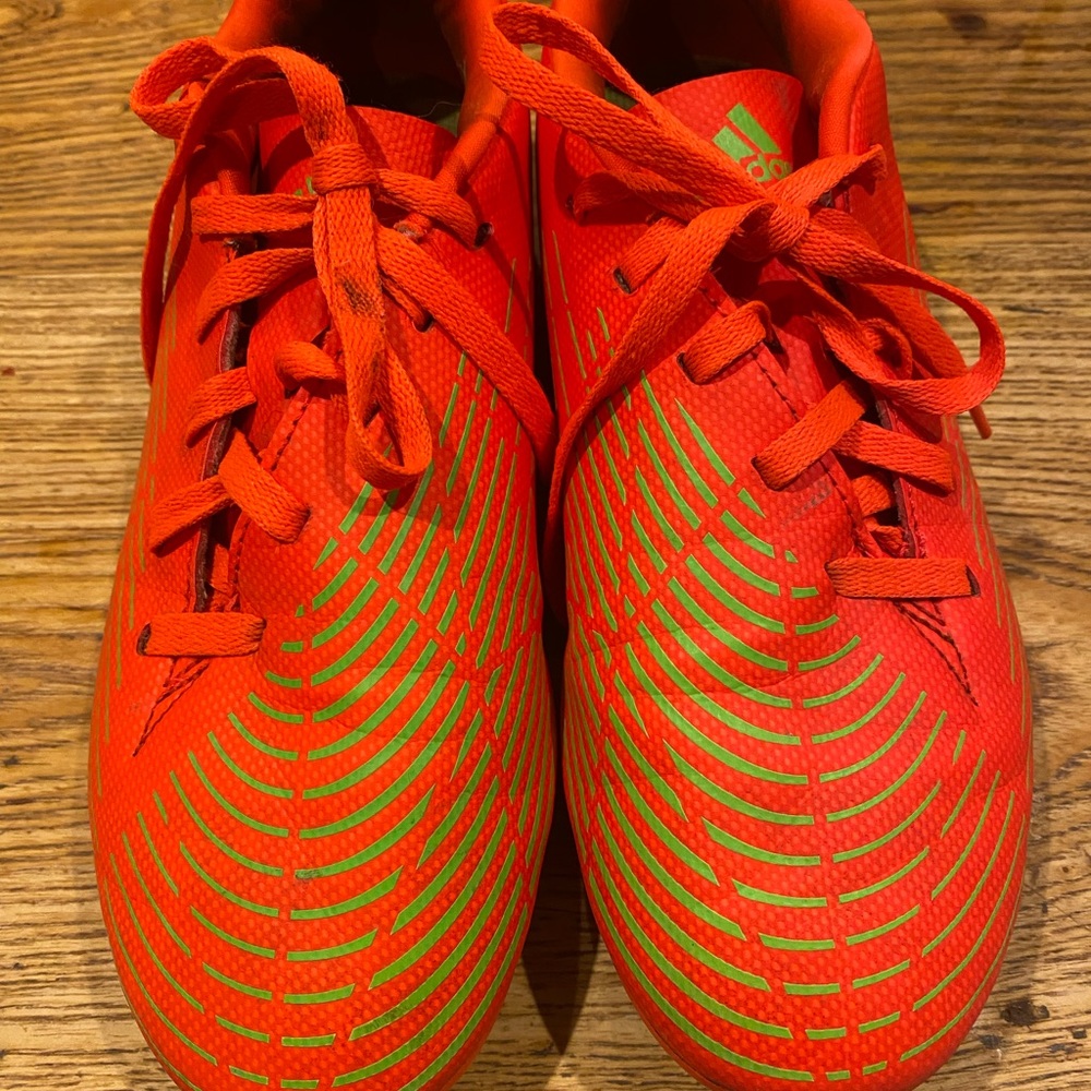 Adidas Predator Cleats-  Bright Orange
